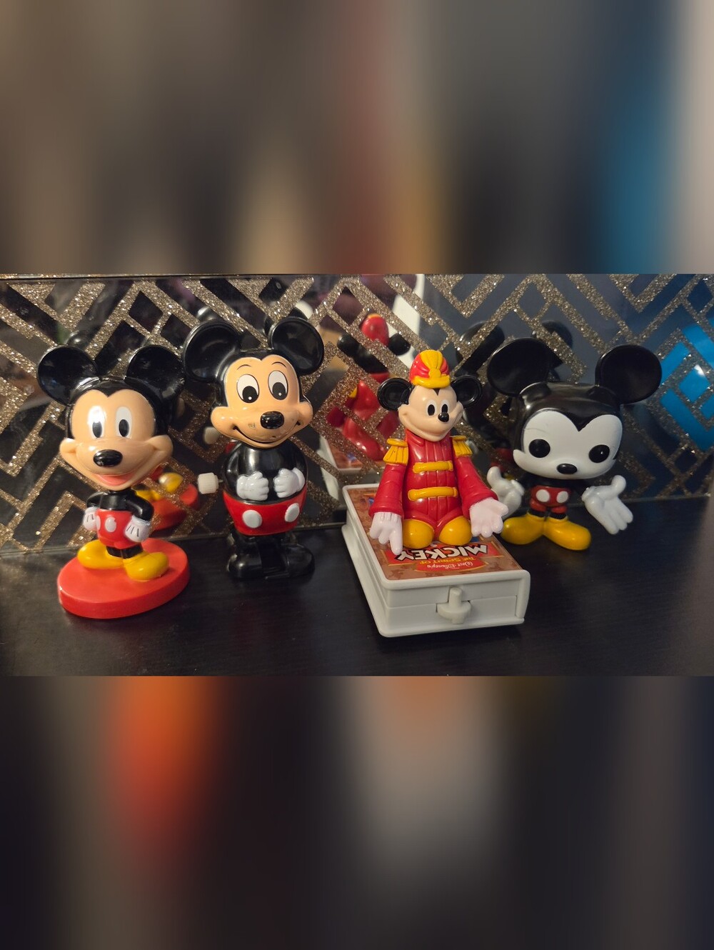 Disney Mickey Mouse Figure Set Of 4 (Now Including Funko)